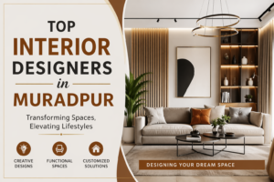 Top Interior Designers in Muradpur modern home interior promotional banner