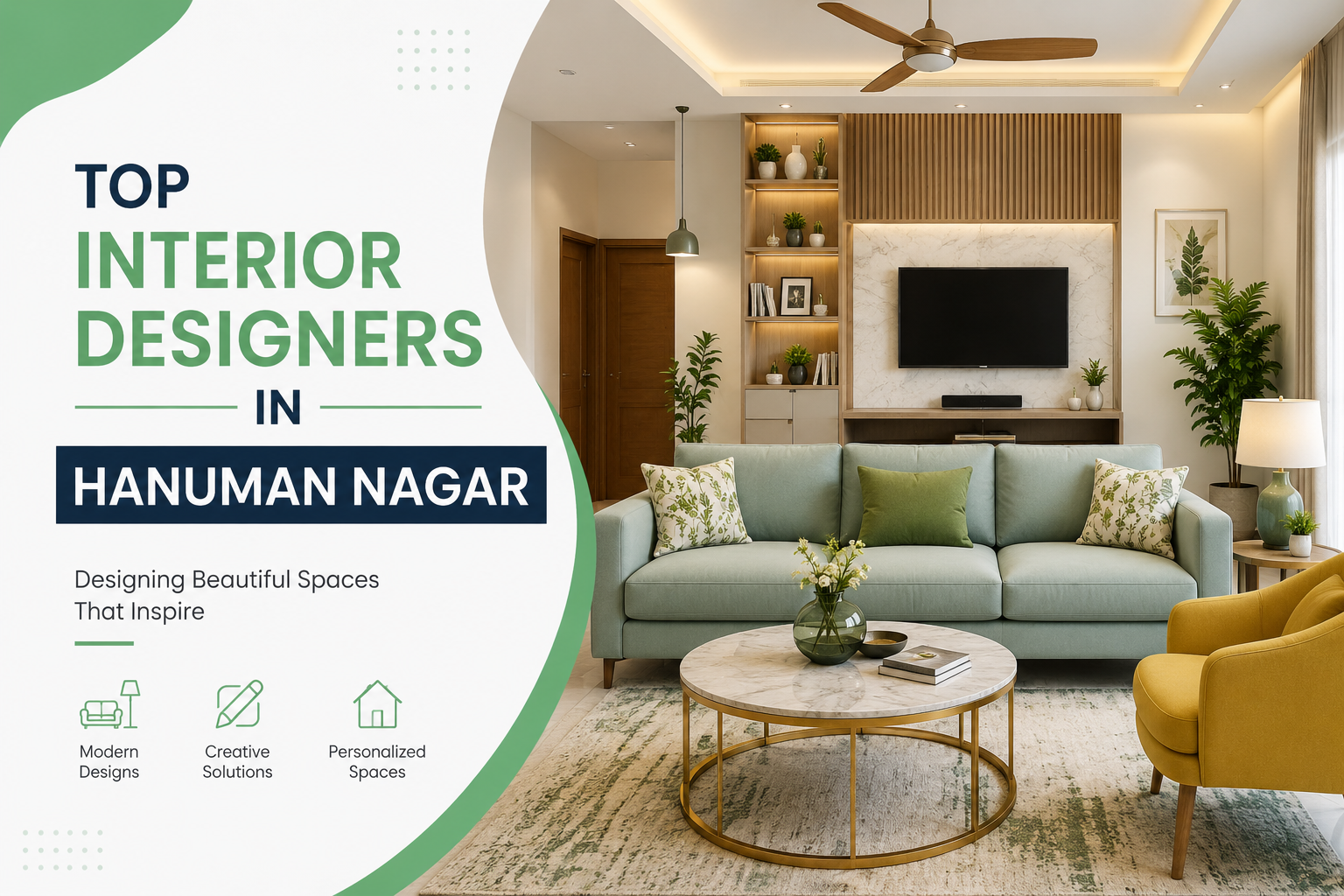 Top Interior Designers in Hanuman Nagar | Luxury & Modern Designs